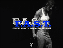 Tablet Screenshot of fastpersonaltraining.com